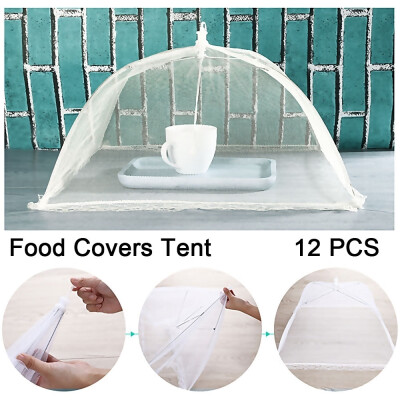 

Genius 12Pack Large And Tall 1717 Pop-Up Mesh Food Covers Tent Umbrella For Outdoors Screen Tents Protectors