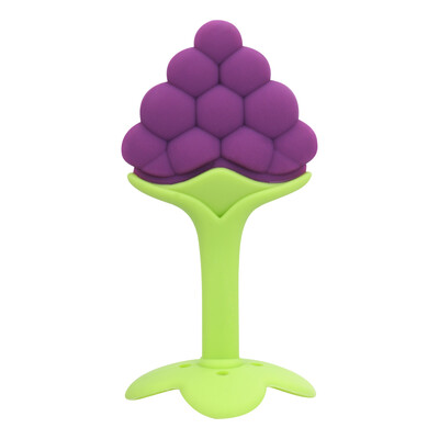 

Fruit Design Available Cute Silicone Teether Baby Infant Set Tree Teethers