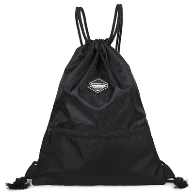 

Outdoor sports simple shoulder bag mens&womens bundle bag drawstring rope shoulder bag swimming portable fitness backpack me