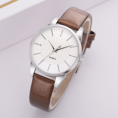 

Womens Fashion Leather Strap Quartz Watch clock relogio feminino mujer Hot Sale Casual Luxury Simple Ladies WristWatches F