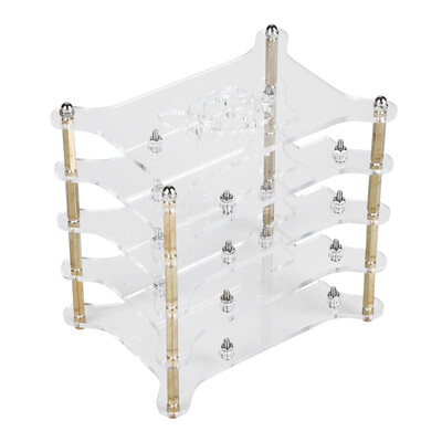 

Greensen 4 Layers Transparent Acrylic Case Shelf Stack For Raspberry Pi 32 B&B