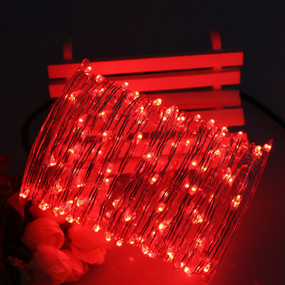 

Gobestart 5M 50 Led USB connector String Fairy Lights Garland Copper Wire