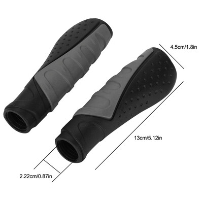 

Greensen 1Pair Anti-slip Bicycle Ergonomic Handle Handlebar Rubber Grips Cycling Accessories