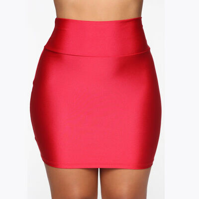 

Women Seamless Stretch Tight Sexy Bodycon Mini Skirt Short Pencil Dress HOT