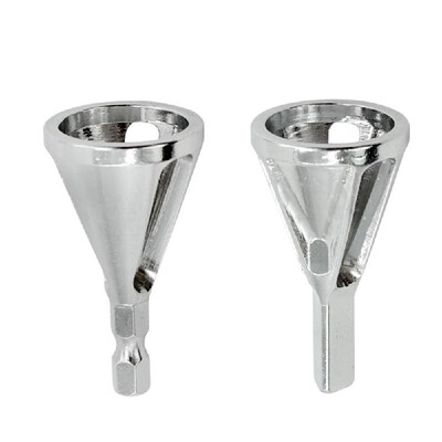 

New Chamfering Tool Deburring External Chamfer Tool Drill Bit Remove Burr Repairs Tools Silver Six-slot Triangular Handle Hex Hand
