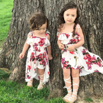 

Floral Toddler Kids Baby Girls Clothes Romper Bodysuit Jumpsuit Outfits Dresses