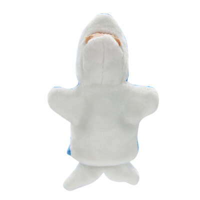 

Shark Hand Puppet Baby Kids Child Developmental Soft Doll Plush Toys