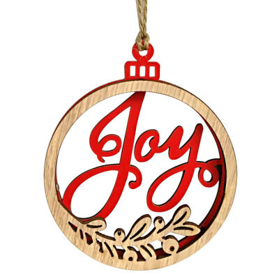 

Merry Christmas Decorations Wooden Hollow Ornament Christmas Tree Hanging Pendant Decor Xmas Decoration