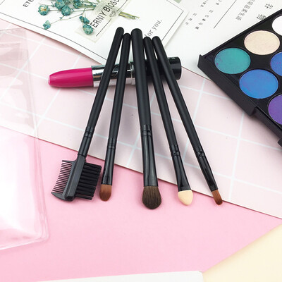 

〖Follure〗5Pcs Brushes Foundation Blush Makeup Eye Shadow Eyeliner Brush Applicator Tool
