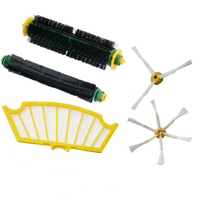 

Vacuum Cleaner Kit For IRobot Roomba 500 520 530 540 550 560 Rubber Brush Tool