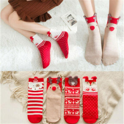 

Christmas Socks Santa Claus Gift Kids Unisex Xmas Funny Socks FOR Girl Women