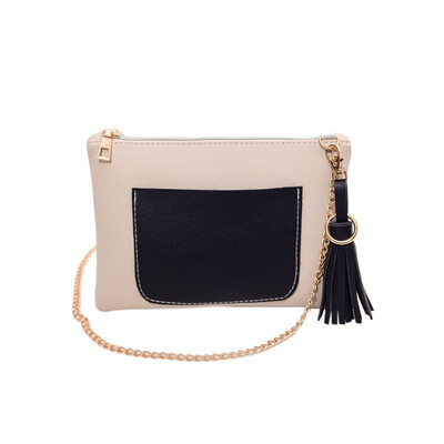 

Tailored Womens Leather Shoulder Bag Satchel Handbag Crossbody Messenger Bags Beige