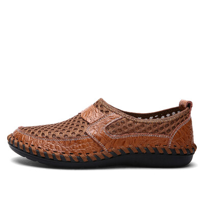 

2019 summer explosion models large size mens shoes outdoor casual shoes mens breathable water shoes mens leather sandals