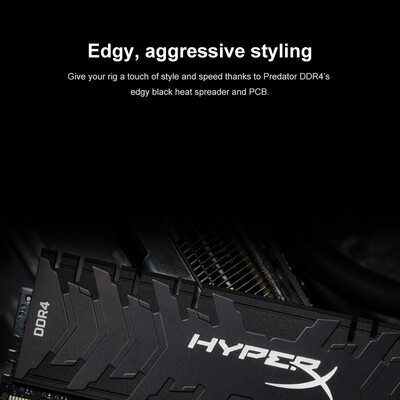 

Kingston HyperX Predator RGB DDR4 3600MHz 16GB2x8GB Memoria Ram UDIMM 288-pin XMP Memory Rams for Desktops HX436C17PB3AK216Kit