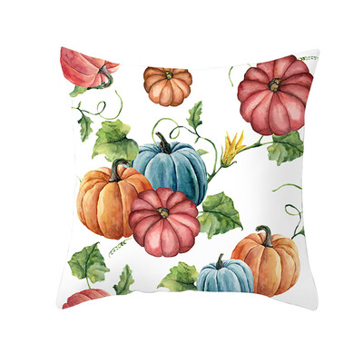 

Siaonvr Fall Halloween Pumpkin Pillow Case Waist Throw Cushion Cover Sofa Home Decor