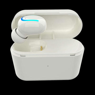 

HBQ-Q26 Fashion Monaural Wirless In-Ear Headset Bluetooth Earphone Earbuds With Charging Box