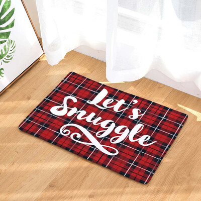 

Tailored Christmas Home Non Slip Door Floor Mats Hall Rugs Kitchen Bathroom Carpet Decor