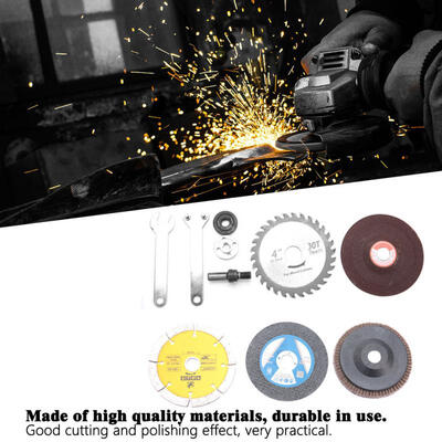 

Greensen Electric Drill Conversion Angle Grinder Connecting Rod Cutting Disc Polishing Wheel Accessory