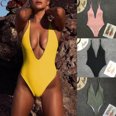 

One Piece Womens Sexy Swimsuit Bandage Bikini Swimwear Beachwear Bathing Suit