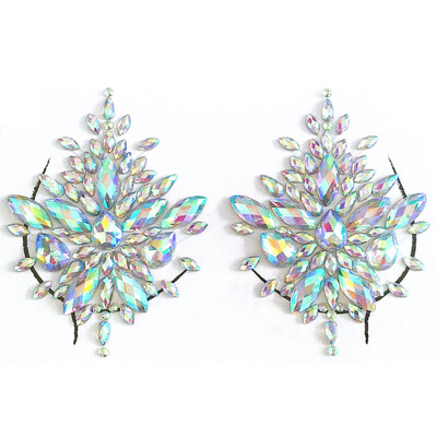 

〖Follure〗Face Gems Adhesive Glitter Jewel Tattoo Wedding Festival Rave Party Body Make Up