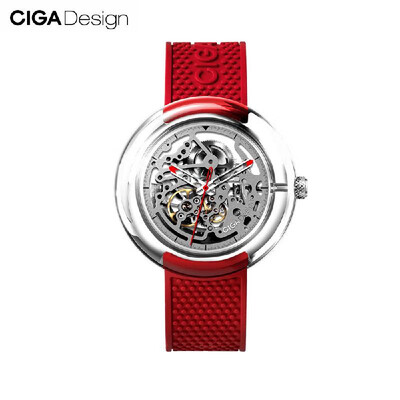 

Xiaomi youpin CIGA Design T Series Mechanical Watch 360 Degree Transparent Skeleton Wristwatches Wrist Watch for Men Women