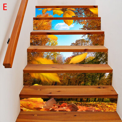 

〖Follure〗2019 New Furniture Decoration Stair Stickers Christmas Stair Stickers