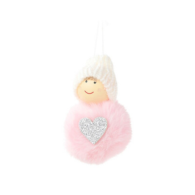

Christmas Tree Decoration Pendants Toy Outside Xmas Tree Hanging Ornament Plush Doll for Home Decor Kids Gift