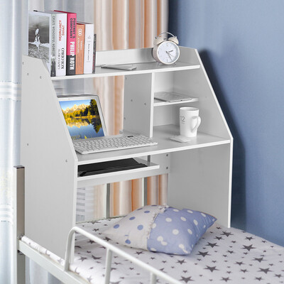 

Wooden Storage Shelf Computer Laptop Study Desk Table Organizer for Dorm Room Bed Carpet Bed Laptop Stand Bed Laptop Desk