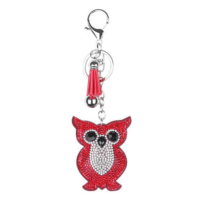 

Full Drill Special Shaped Diamond Painting Bird Keychain Women Bag Pendant