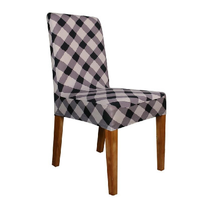 

Printed Chair Cover Soft Milk Silk Home Seat Protector Stretch Anti Dust