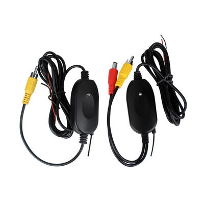 

ZIQIAO ZHS-038 24Ghz Wireless Rear View Camera RCA Video Transmitter&Receiver Kit for Car Rearview Monitor