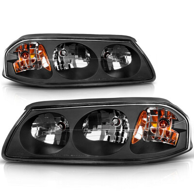 

For 2000-2005 Chevy Impala Headlights Replacement Headlamp Kit LeftRight 2001 2002 2003 2004