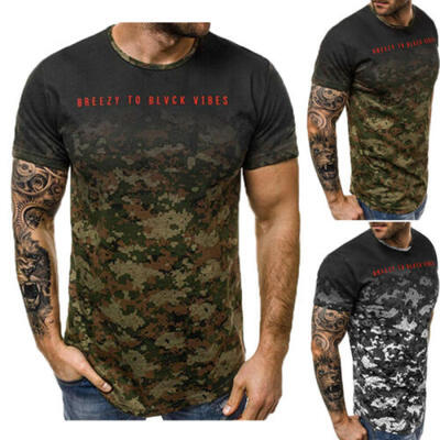 

Mens Slim Fit O Neck Short Sleeve Muscle Tee Shirts Casual T-shirt Tops Blouse