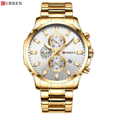 

Curren Men Watch Business Multifuntional Waterproof Watches Quartz Watch