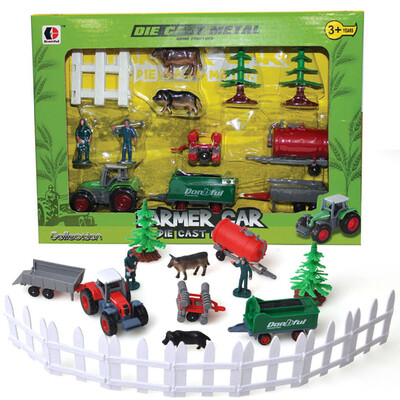 

Tailored Farm Gliding Farmer Car Series Scene Set Model