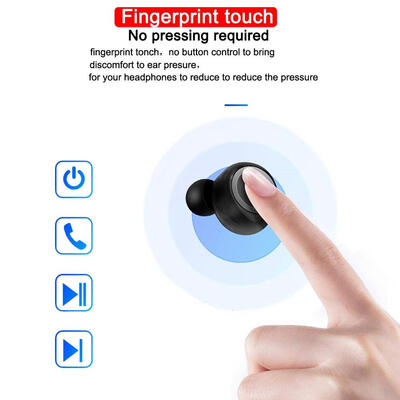 

TWS BTH-i30 True Wireless Stereo Bluetooth Headphones with Mic Wireless Earphones Invisible Earbuds Touch Control Sports Headset w