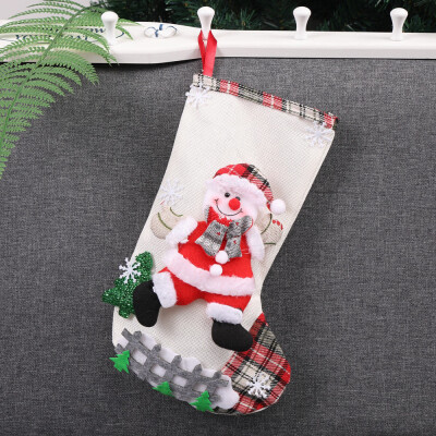 

〖Follure〗Christmas Xmas Tree Hanging Party Tree Decor Santa Stocking Sock Gift Candy Bags