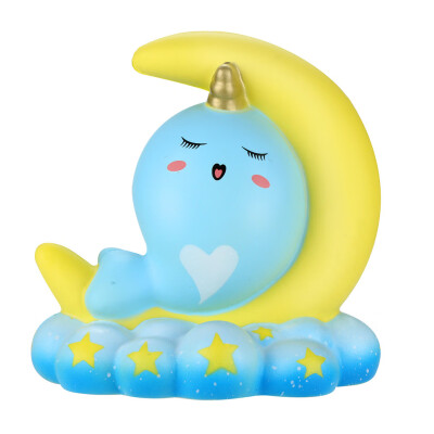 

Tailored Squishies Narwhal Moon Slow Rising Fruits Scented Squeeze Stress Relief Toys