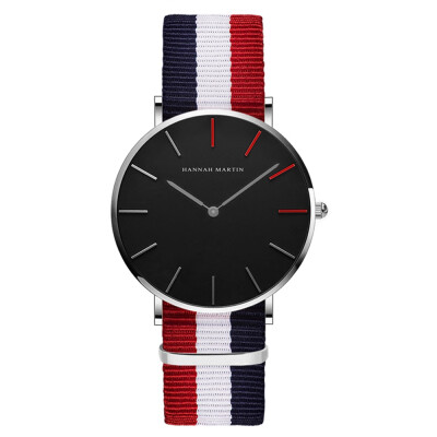 

Fashion Relogio Masculino Women Waterproof Student Nylon Strap Quartz Watches