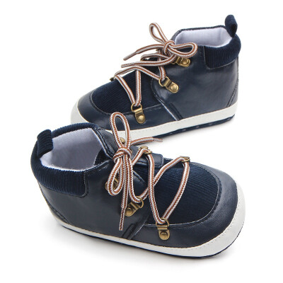 

New baby boys non-slip baby shoes solid color corduroy baby shoes metal buckle toddler shoes