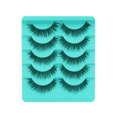 

〖Follure〗Big sale 5 PairLot Crisscross False Eyelashes Lashes Voluminous Hot Eye Lashes