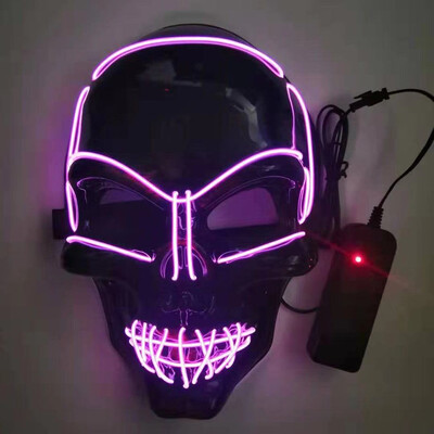 

Siaonvr Bald Head Evil Halloween Mask scary halloween mask White Evil Big Head Clown
