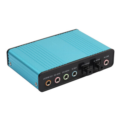 

USB 6 Channel 51 External Optical Audio Sound Card for Notebook PC