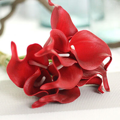 

FUNNYBUNNY Artificial Flowers Fake Flowers Artificial Calla Lily Bridal Wedding Bouquet for Home Garden Party Wedding Decoration