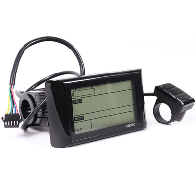 

3648V SW900 LCD Display Panel Meter Controller For E-Bike Tools Parts Accessory