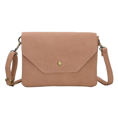 

Vintage Women Matte PU Leather Shoulder Bags Casual Square Crossbody Bag