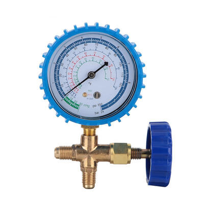 

Greensen Refrigeration Threaded Single Manifold Gauge Valve Filling Valve Fluorine Single Table Valve