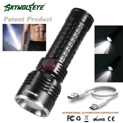 

Saidsome Pro Aluminum XML-T6 3Modes Flashlight Portable Zoomable LED Flashlight Outdoor flashlight lamp