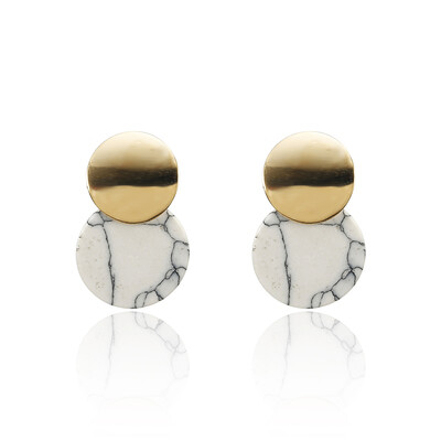 

HOT 30 Style Korea Handmade Wooden Drop Earrings New Fashion Geometric Long Acrylic Metal Earrings modern Jewelry