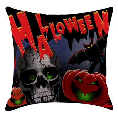 

Siaonvr Halloween Pumpkin Pillow Cover Pillowcases Decorative Sofa Cushion Cover